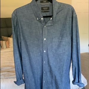 Nordstrom men’s denim button down